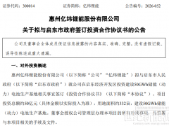 太瘋狂！儲能巨頭11天砸出230億